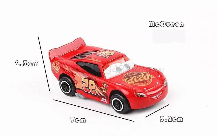 Pixar Cars 155 Diecast Car Set - Lightning McQueen Jackson Storm Toys for Kids - ZOOMNSTORE