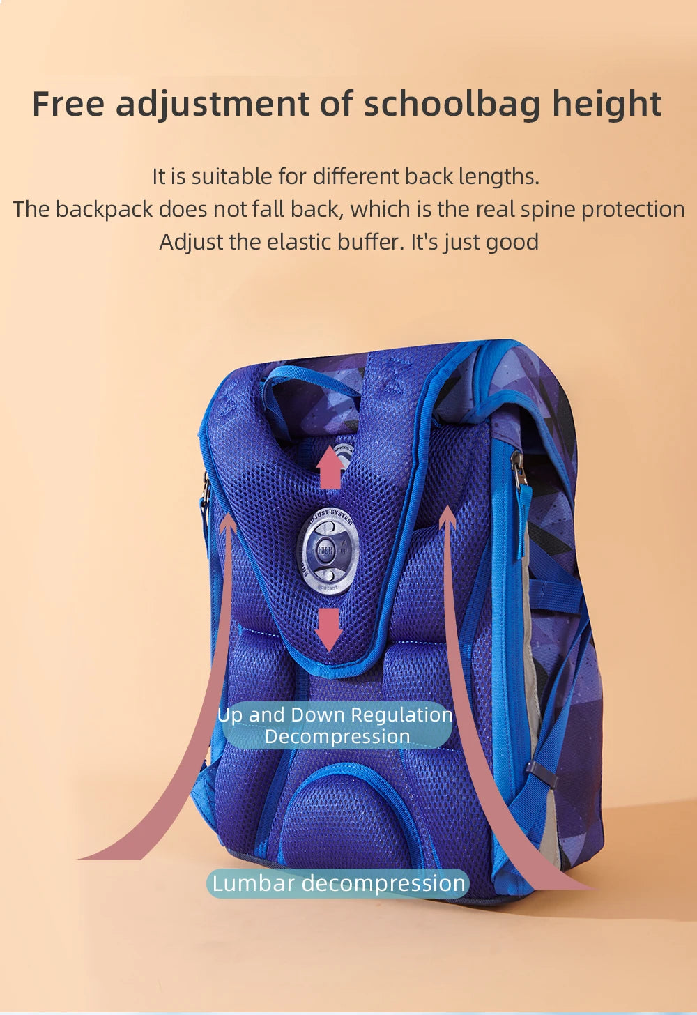 Childrens School Backpack - Sunveno Kids Bag for Boys Girls - ZOOMNSTORE