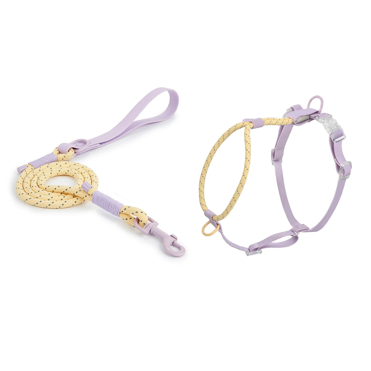 Small And Medium Dogs Harness For Summer Pet dog Walking Running Outdoor Fashion Harness No Pull Safety Reflective Nylon Leashes