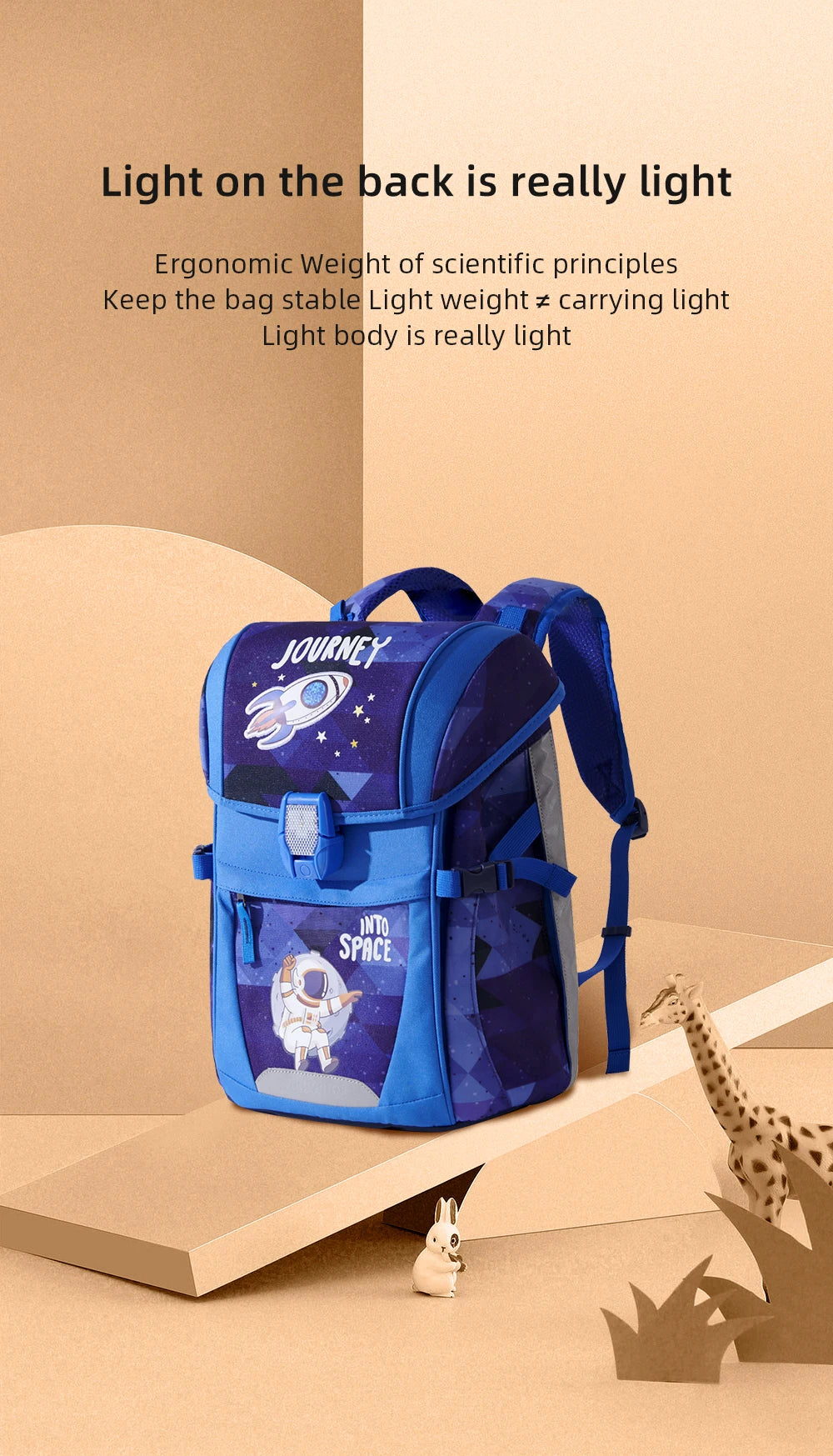Childrens School Backpack - Sunveno Kids Bag for Boys Girls - ZOOMNSTORE