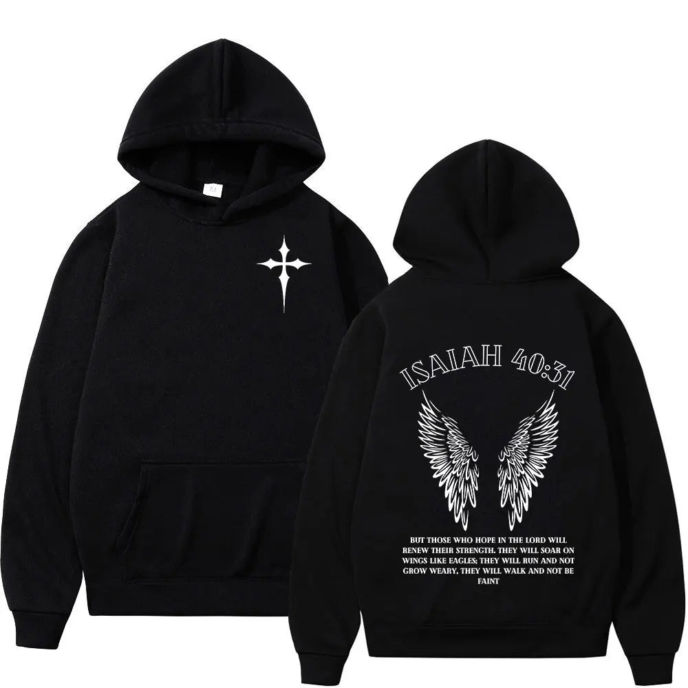 Faith Over Fear Hoodie - Christian Vintage Sweatshirt for Men Women - ZOOMNSTORE