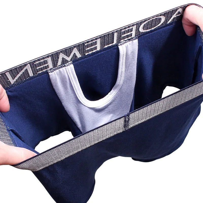 Mens U Convex Anti-Move Underpants - Varicose Scrotal Pouch Support