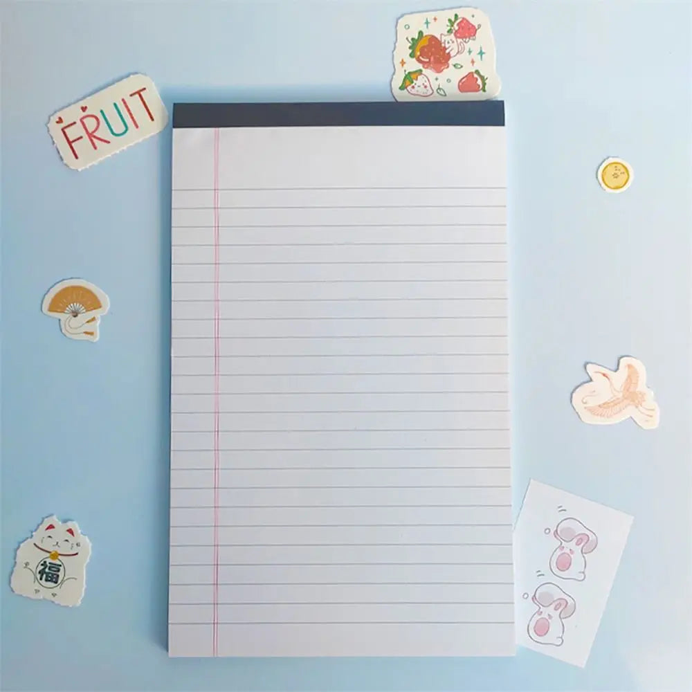 Tearable Legal Pad - Ink-Proof Lined Notepad with 50 Pages - ZOOMNSTORE