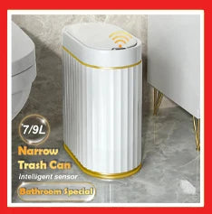 Automatic Sensor Trash Can - 79L Smart Induction Garbage Bin for Bathroom and Kitchen