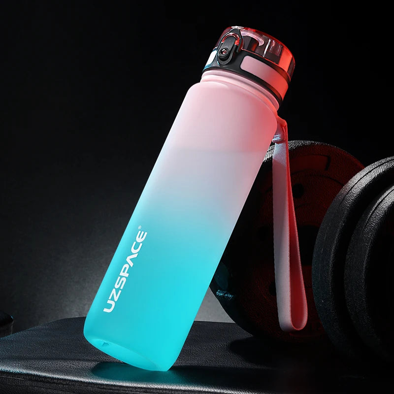 Sports Water Bottle - Leakproof Shaker Portable Gym Bottle | BPA Free Tritan Plastic