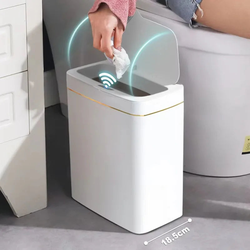 Automatic Trash Can with Lid - Odor-Reducing Kitchen Bin 2025 NEW