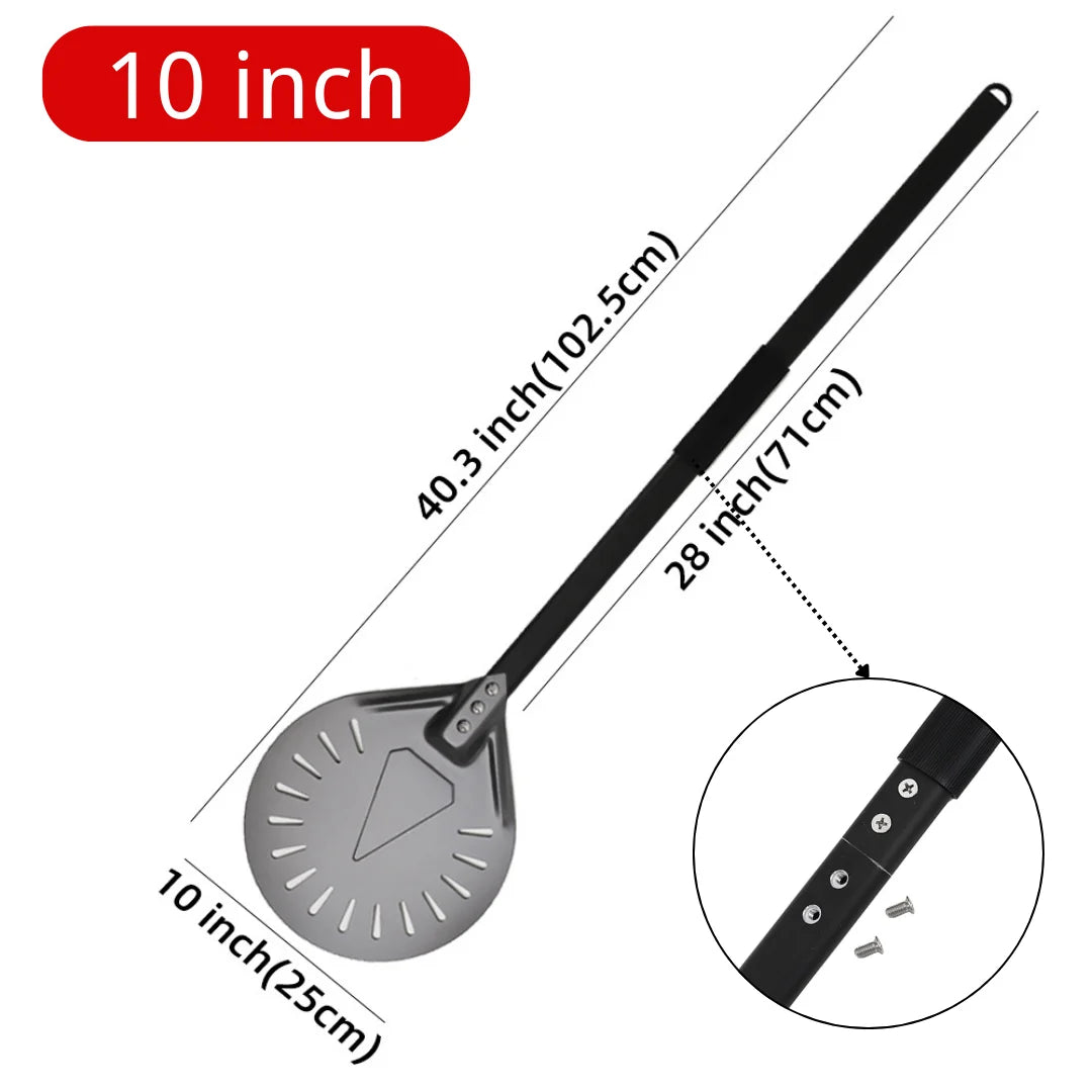 Adjustable Pizza Peel - Nonstick Pizza Turner for Oven Baking