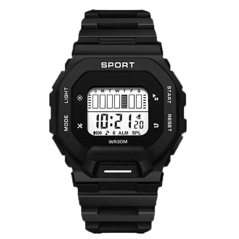 Digital Sports Watch - Waterproof Military LED Display Outdoor Fitness Wristwatch
