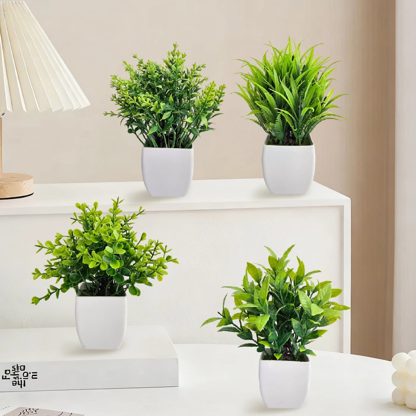 Artificial Christmas Tree - Green Potted DIY Home Decor for Weddings Birthdays and Xmas