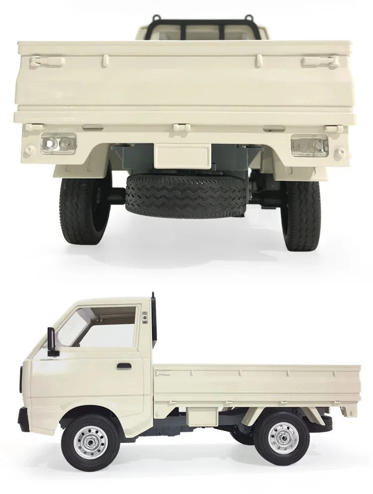 WPL D12 RC Car - 110 Drift Climb Truck with LED Lights for Kids - ZOOMNSTORE