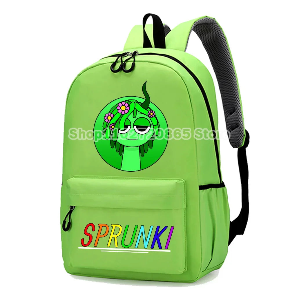 Anime Cartoon School Backpack - Waterproof Oxford Cloth Bookbag for Kids - ZOOMNSTORE