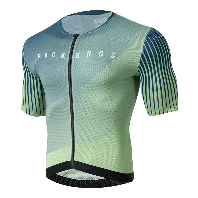 Men's Summer Cycling Jersey – Breathable Quick-Dry Bike Top