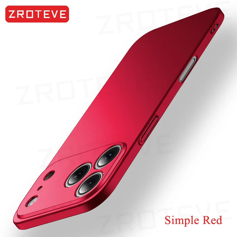 iPhone Matte Case - ZROTEVE Slim Hard PC Cover | Ultra Thin, Scratch Resistant