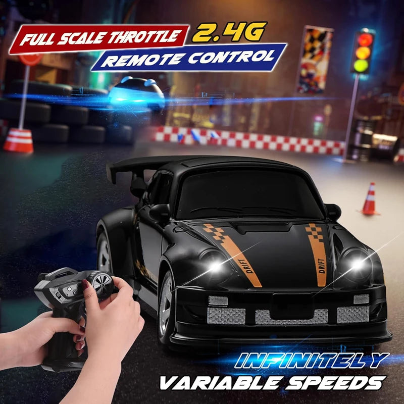 164 4WD Drift RC Car - High Speed Remote Control Mini Racing Model - ZOOMNSTORE