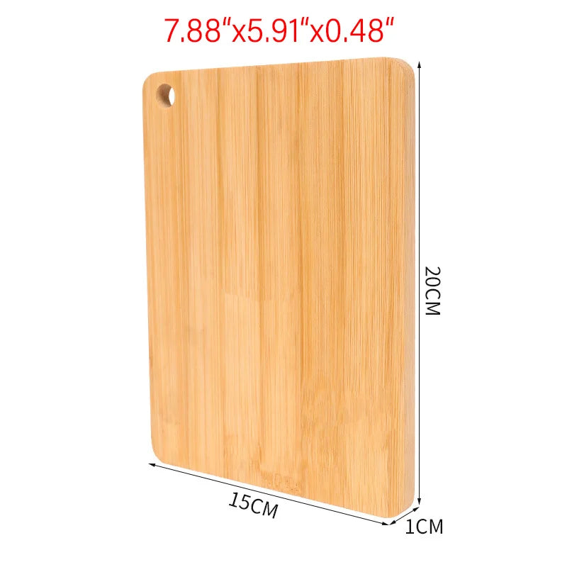 Bamboo Cutting Board – Double Sided Kitchen Cutting Board | Thick Durable Wood Chopping Block