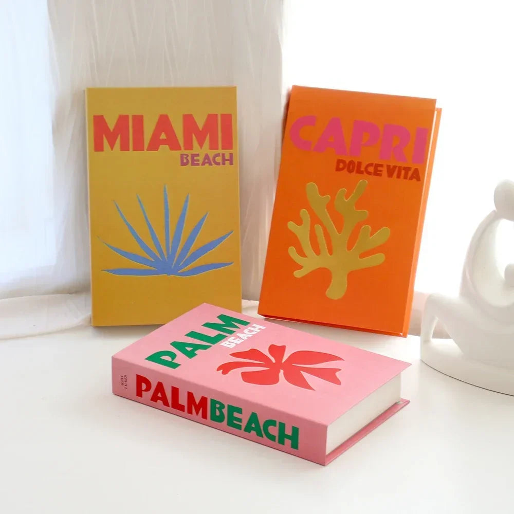 3Pcs Decorative Fake Books - Living Room Coffee Table Ornaments