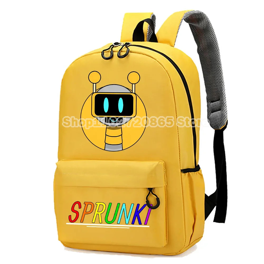 Anime Cartoon School Backpack - Waterproof Oxford Cloth Bookbag for Kids - ZOOMNSTORE