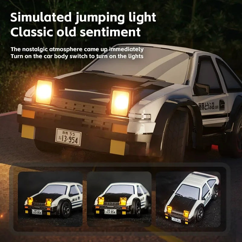 164 RC Drift Car - High-Speed Mini Remote Control Racing Car for Desktop Fun - ZOOMNSTORE