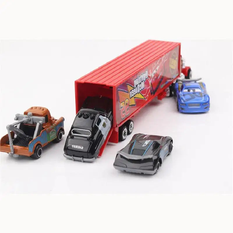 Pixar Cars 155 Diecast Car Set - Lightning McQueen Jackson Storm Toys for Kids - ZOOMNSTORE