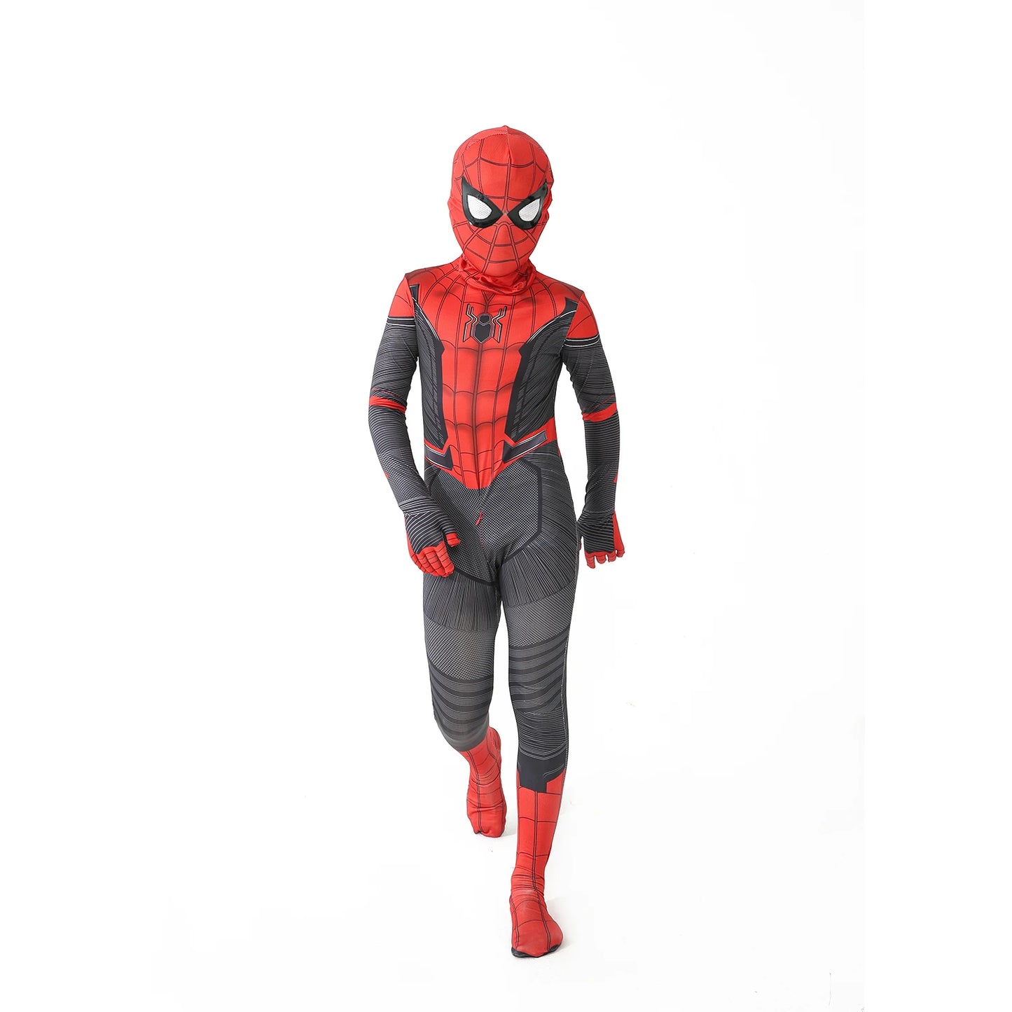 Superhero Spiderman Costume Set - Iron Miles Venom Bodysuit for Halloween Christmas Cosplay