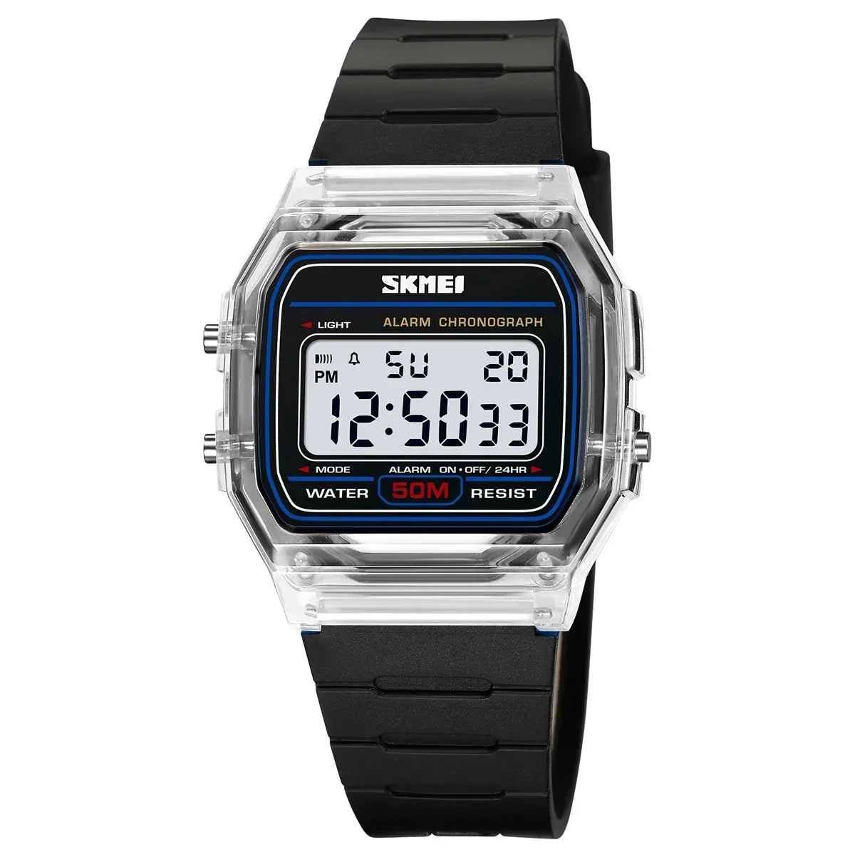 SKMEI 2056 Waterproof Sports Watch - Digital Countdown Wristwatch for Men and Women - ZOOMNSTORE