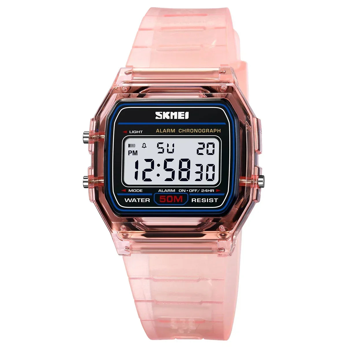SKMEI 2056 Waterproof Sports Watch - Digital Countdown Wristwatch for Men and Women - ZOOMNSTORE