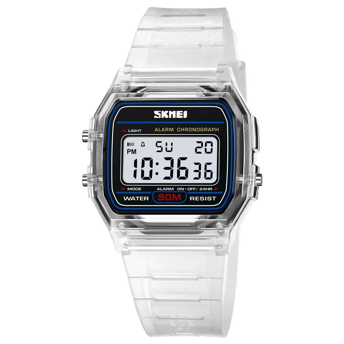SKMEI 2056 Waterproof Sports Watch - Digital Countdown Wristwatch for Men and Women - ZOOMNSTORE