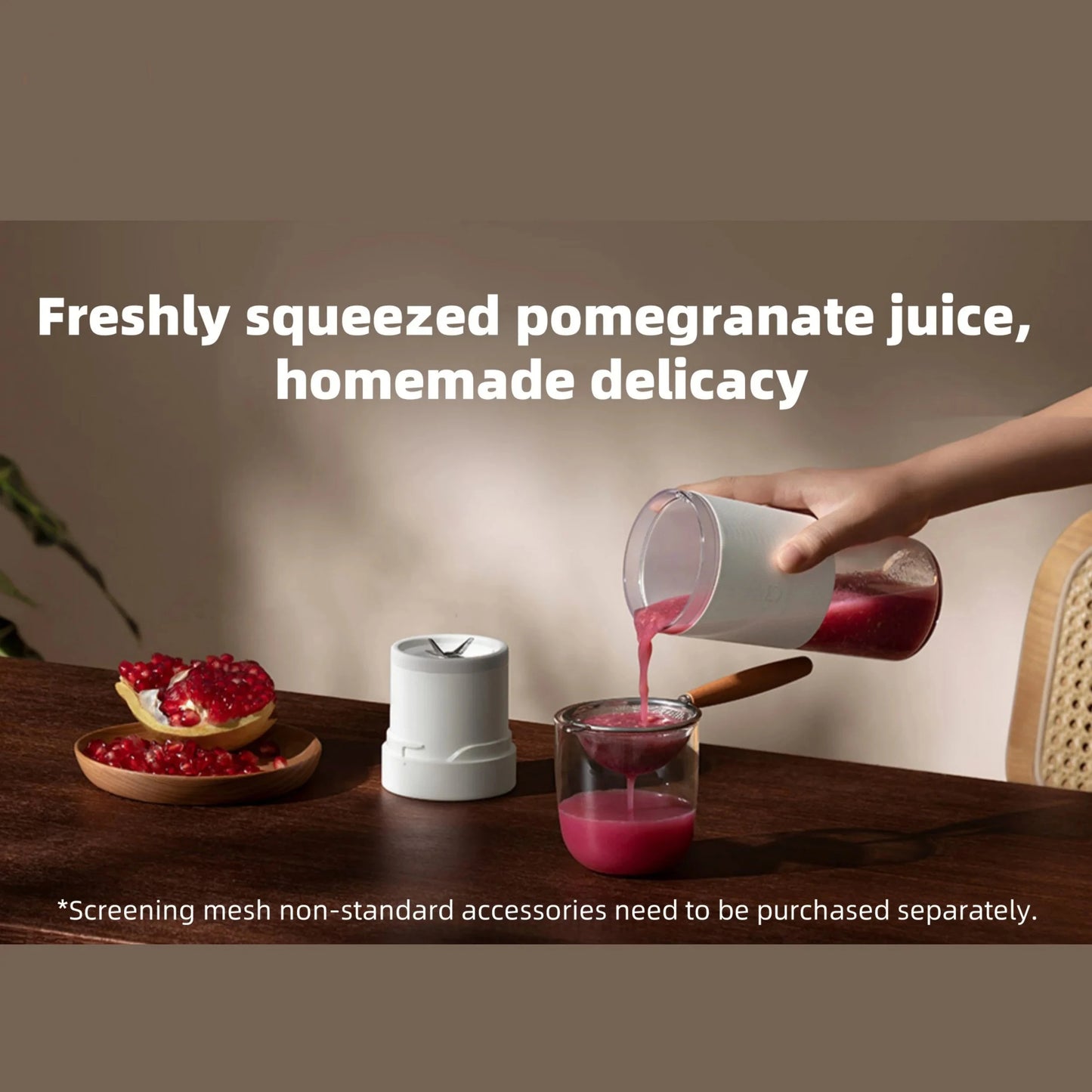 XIAOMI MIJIA Portable Juicer Mixer - Electric Mini Blender for Fruits and Vegetables