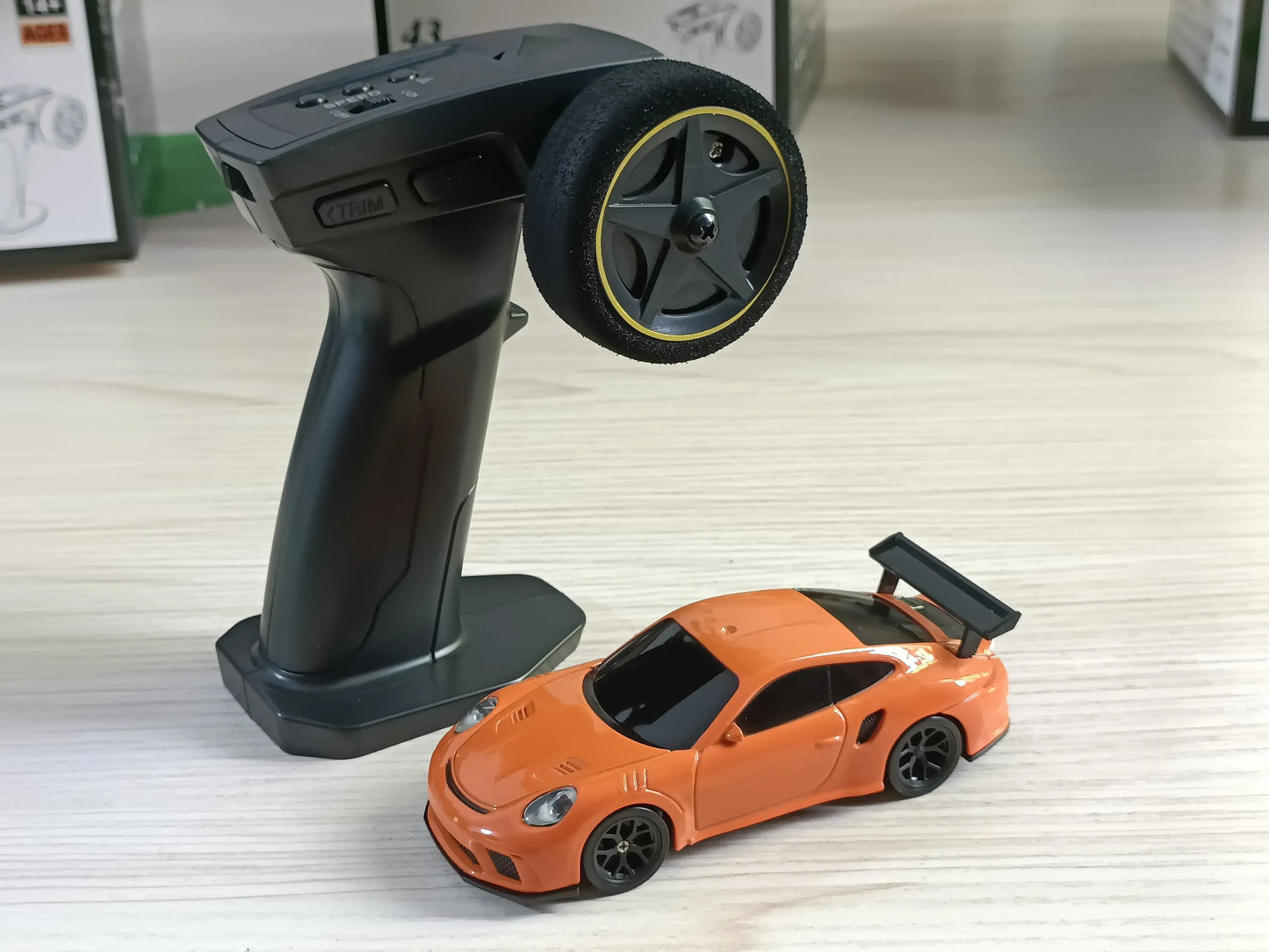 4WD RC Drift Car - 143 Remote Control Mini Racing Toy - ZOOMNSTORE