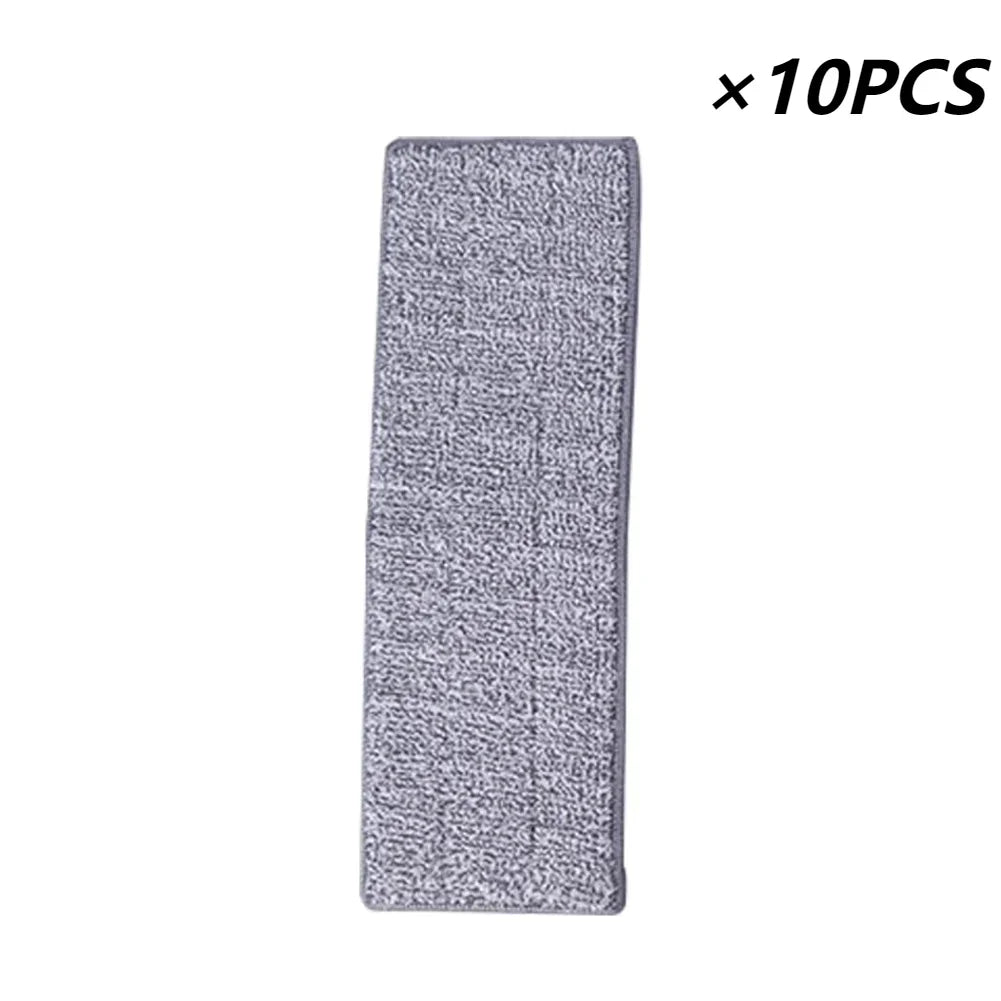 360 Rotating Microfiber Flat Mop - Self-Contained Lazy Floor Cleaner