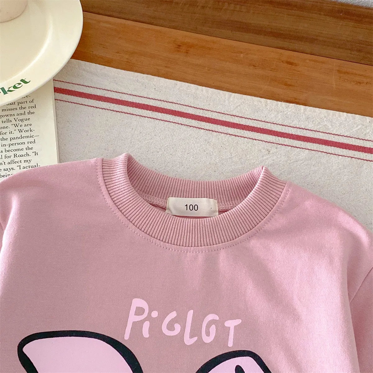 Disney Cartoon Hoodie - Autumn Long Sleeve Sweatshirt for Kids 6M-4Y