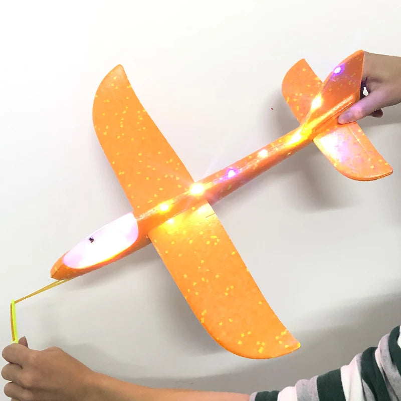 Big Foam Glider Plane - Hand-Throw Outdoor Toy for Kids