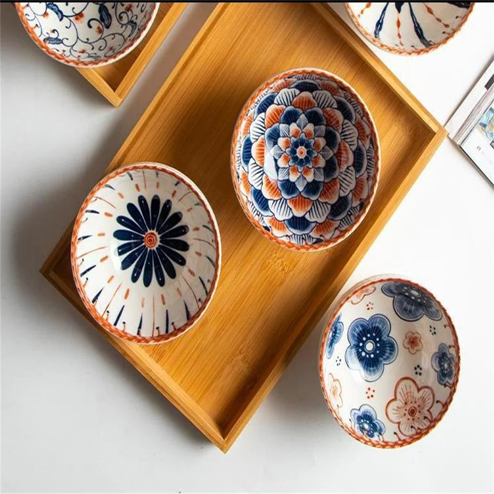 Ceramic Japanese Style Tableware Set - Luxury Baby Adult Dish Cute Feeding Bowls Gift Idea