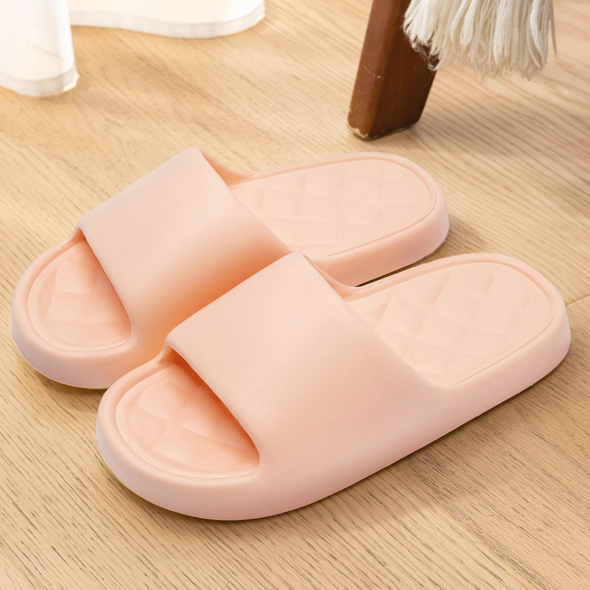 Mens Summer Cloud Sandals - Soft Non-Slip Slippers for Indoor Outdoor Use - ZOOMNSTORE