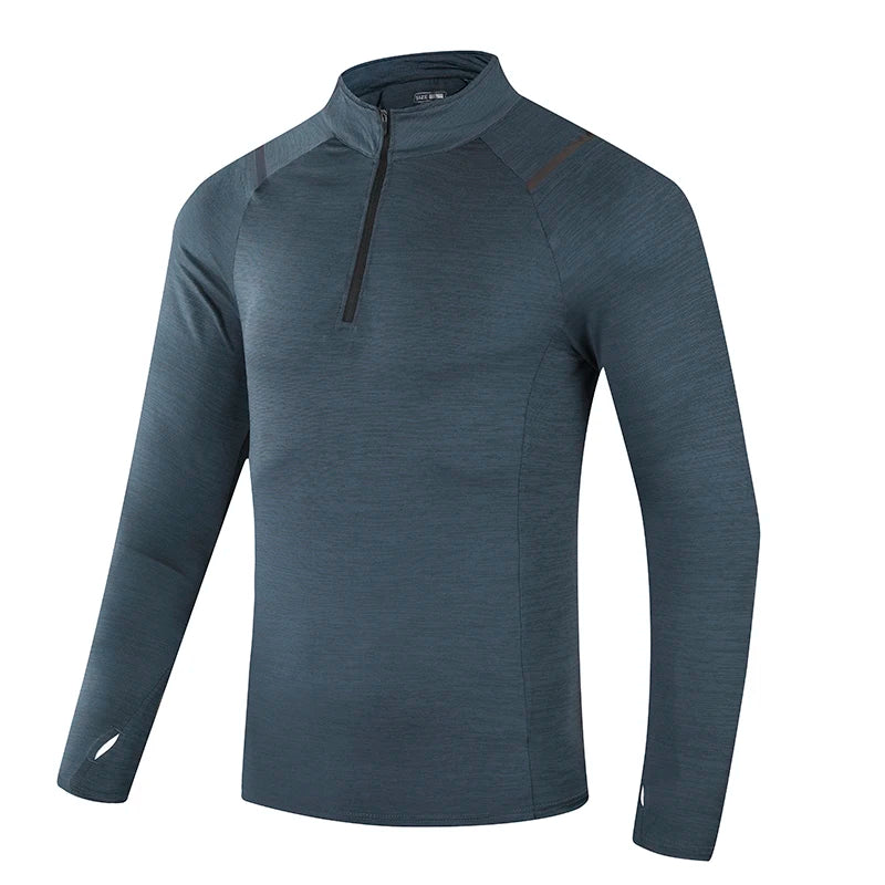 Unisex Long Sleeve Shirt - Breathable Fitness Top With Anti Sweat Technology
