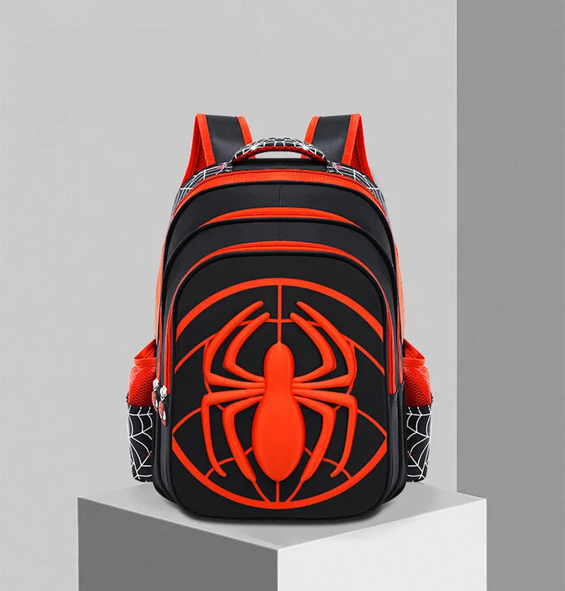 Spider Backpack Pencil Case Set - Waterproof School Bag for Boys - ZOOMNSTORE