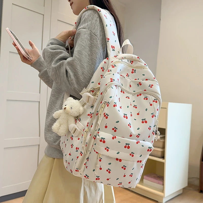 Cute Girls Backpack - Large Capacity Fashion School Bag Travel Storage for Kids - ZOOMNSTORE