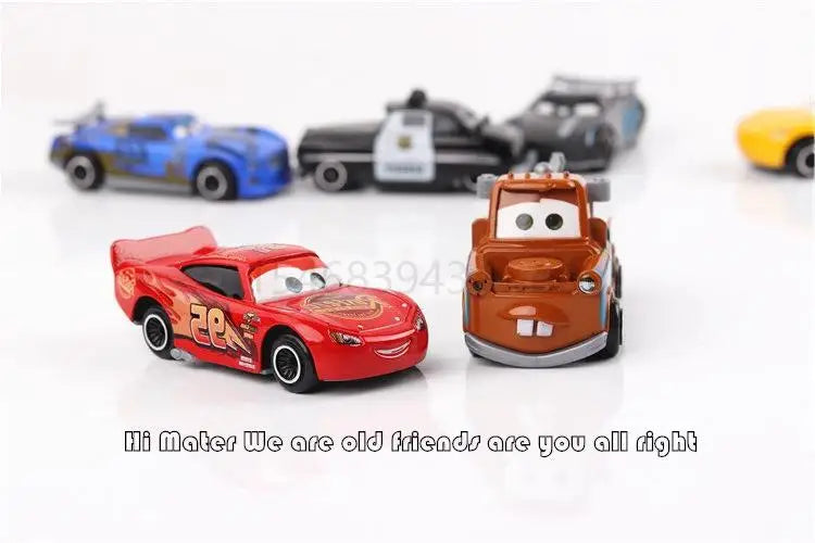 Pixar Cars 155 Diecast Car Set - Lightning McQueen Jackson Storm Toys for Kids - ZOOMNSTORE