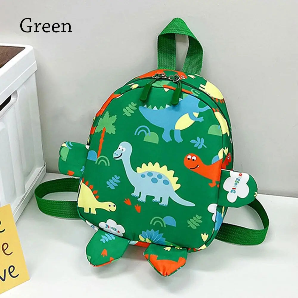 Kids Dinosaur Backpack - Kawaii Nylon Schoolbag for Boys and Girls - ZOOMNSTORE