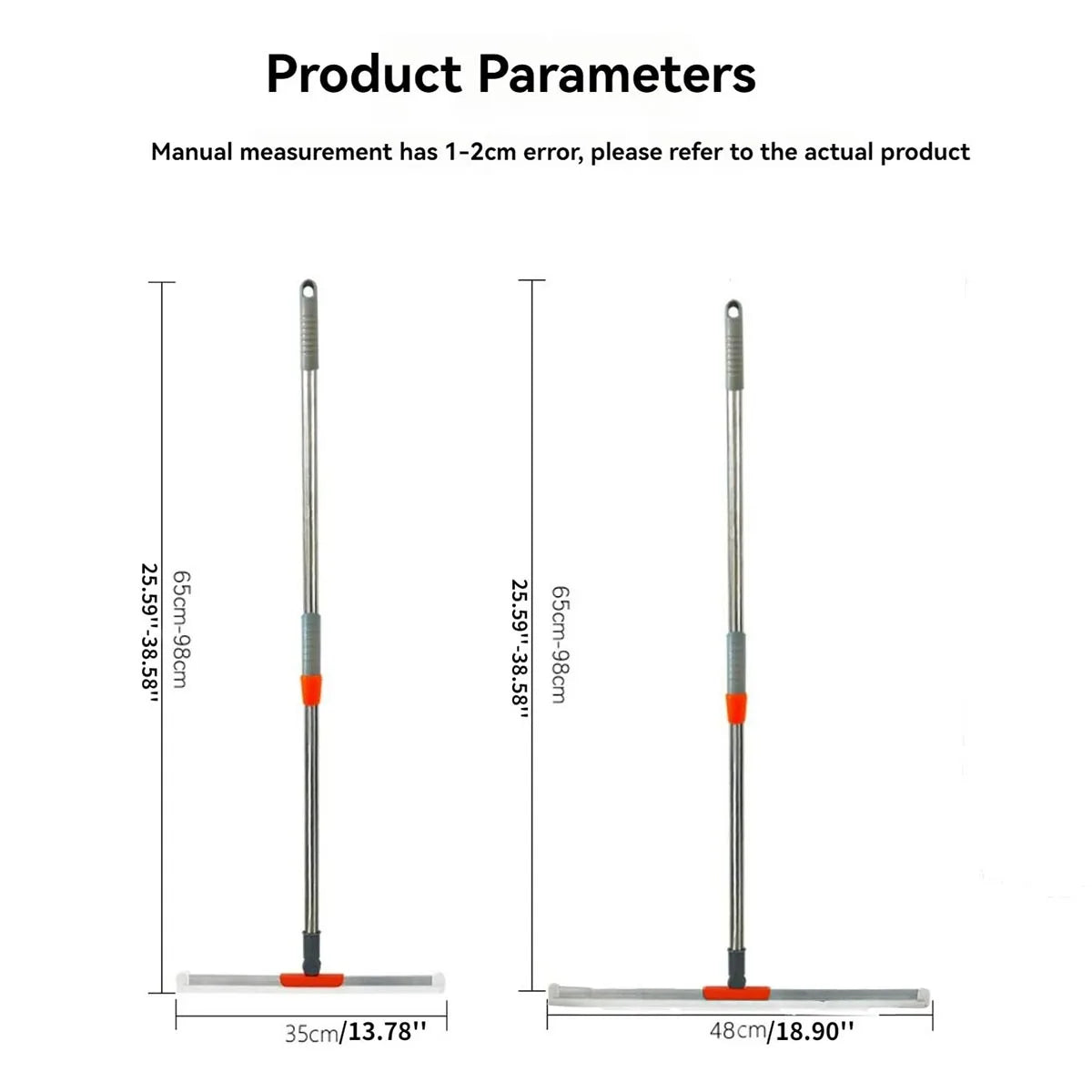 Multi-Functional Silicone Broom - Efficient Wiping Mopping Tool