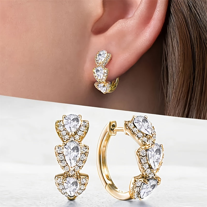 Sapphire Drop Earrings - Luxurious Wedding Jewelry for Women - ZOOMNSTORE