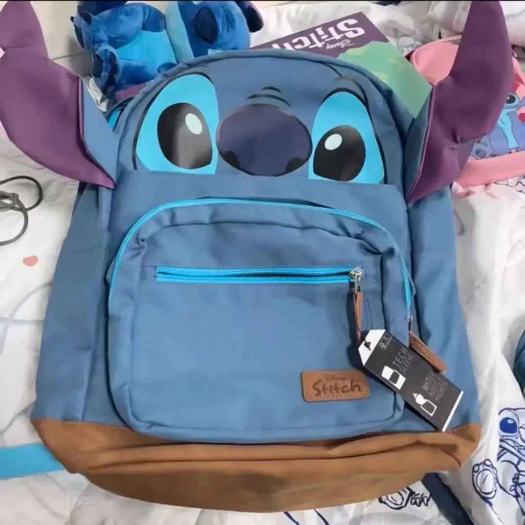 Disney Stitch Backpack - Kindergarten School Bag Gift - ZOOMNSTORE