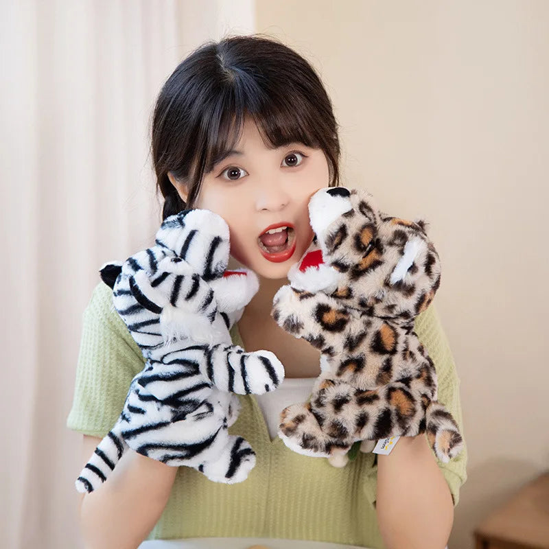 Kawaii Stuffed Plush Animal Puppets - Educational Baby Toys for Kids - ZOOMNSTORE