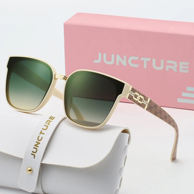Cat Eye Sunglasses Women Vintage Big Frame Fashion Sun Glasses With Gradient Lens