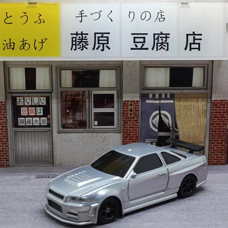 4WD RC Drift Car - 143 Remote Control Mini Racing Toy - ZOOMNSTORE
