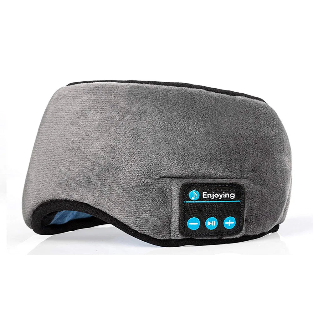 1pc Bluetooth Earphones Sports Sleeping Headband Elastic Wireless Headphones Music Eye Mask Wireless Bluetooth Headset Headband