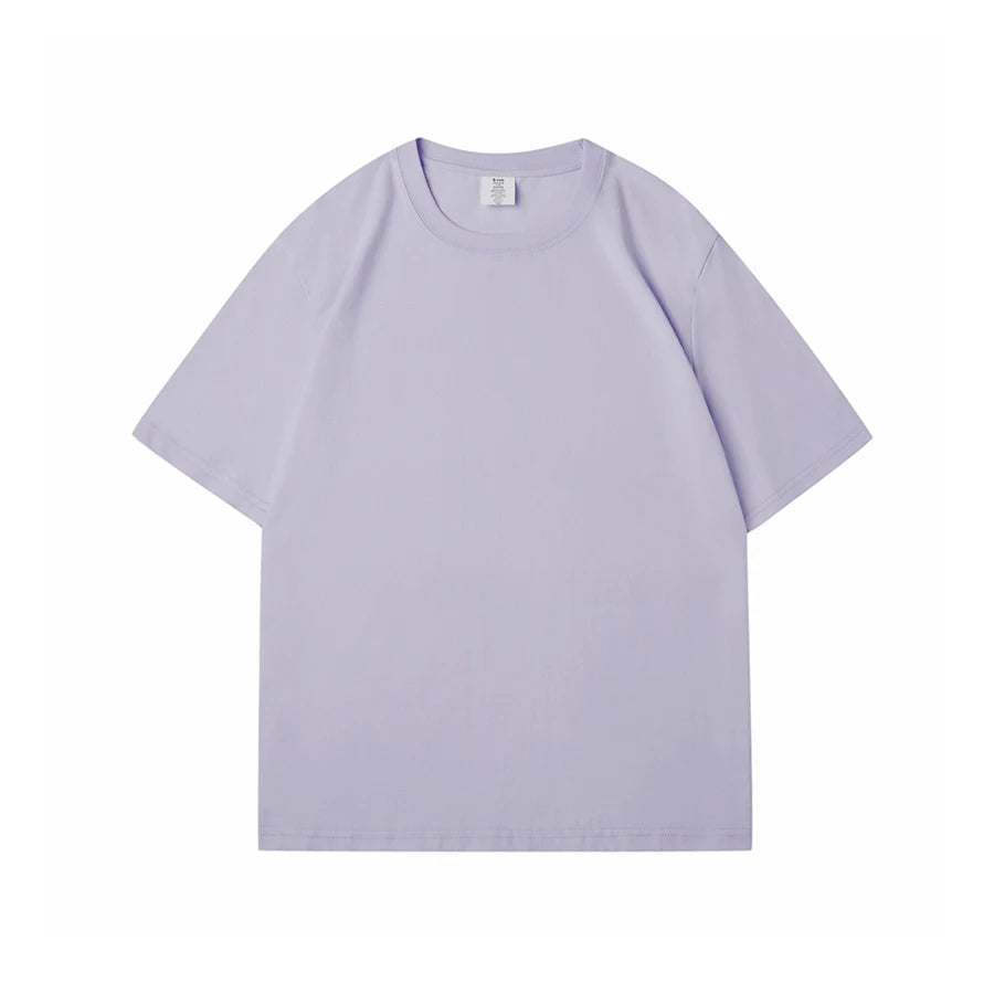 WAVLATII Women New 100% Cotton Solid T shirts Female Pink White Casual Summer Tees Lady Oversized Short Sleeve Tops WT2401