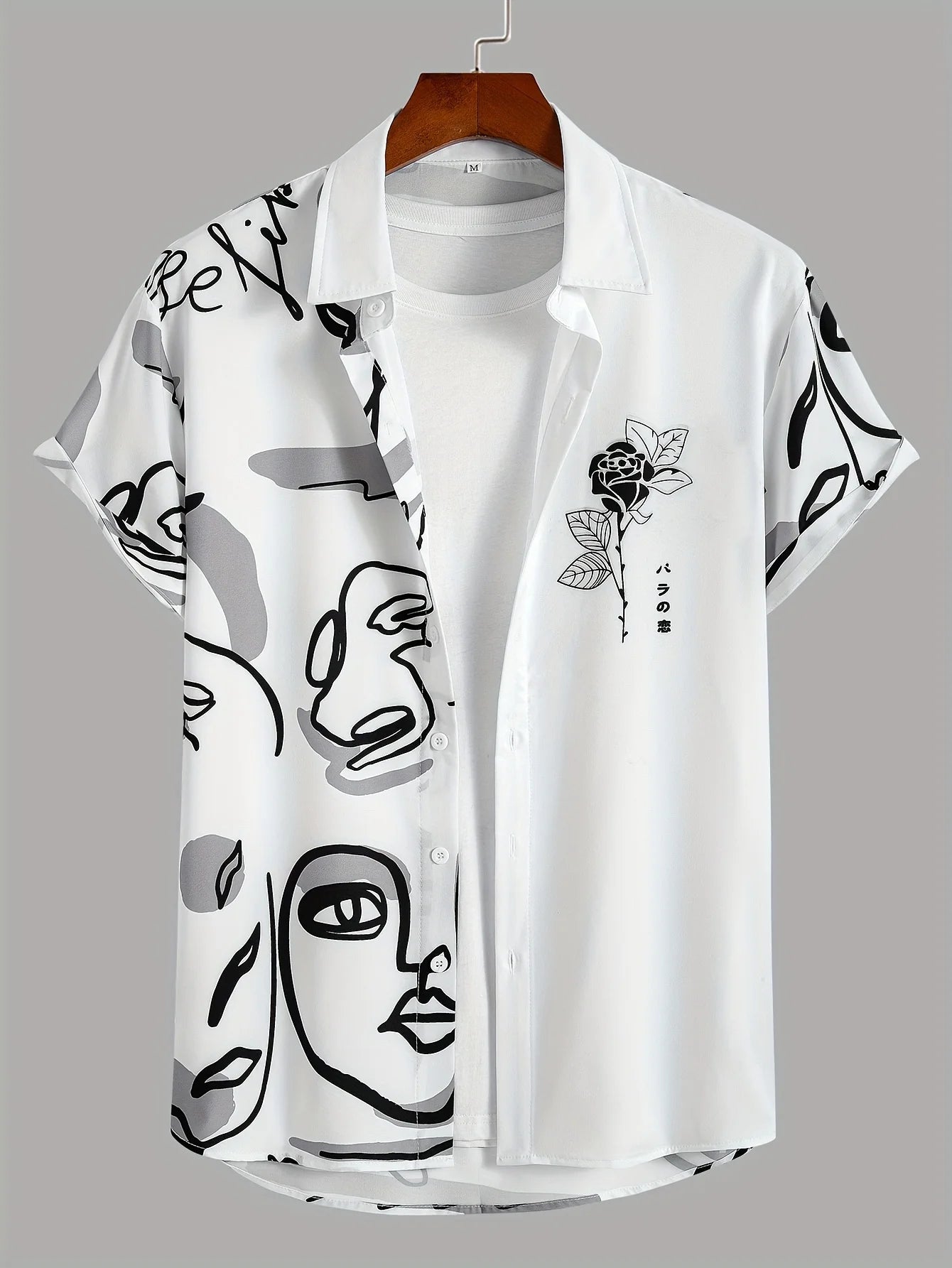 Hawaiian Men's Shirt Summer Outdoor Beach Men's Short-sleeved Shirt Urban Everyday Casual Men's Shirt Street Fashion Men's Shirt
