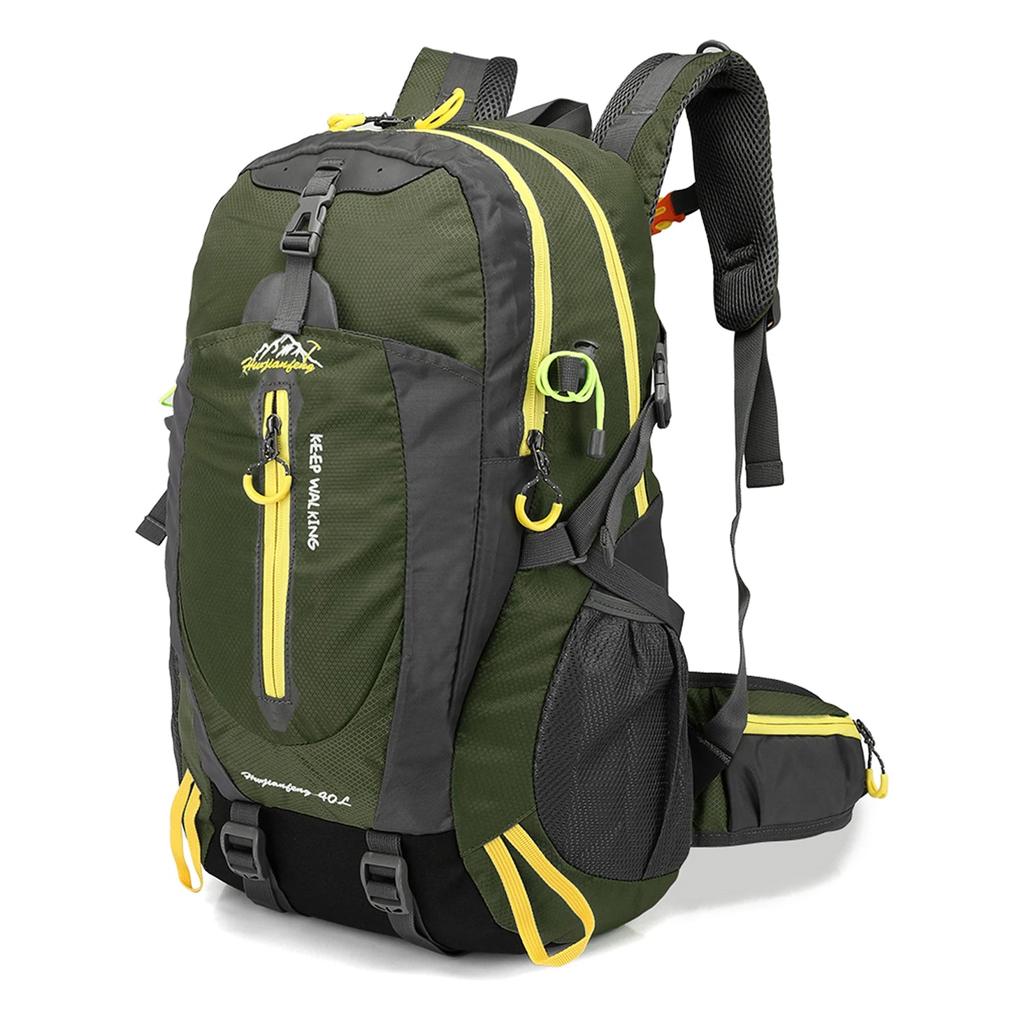 40L Water Resistant Backpack - Travel Hiking Camping Laptop Daypack for Men Women - ZOOMNSTORE