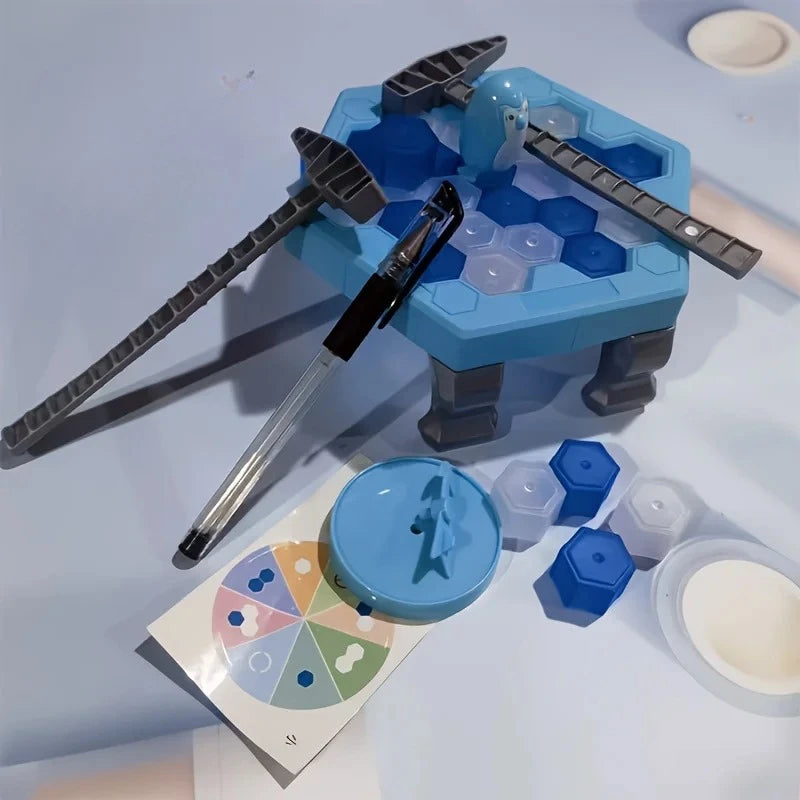 Save The Penguin Ice Tapping Rescue Game STEM Educational Toy Parent Child Bonding Family Fun Great Ice Breaker Party Game